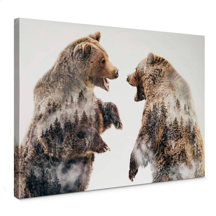 Leinwandbild Angyalosi - Wilder Konflikt - WA321511