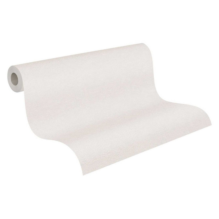 Livingwalls Vliestapete Industrial Unitapete einfarbig creme, weiss - WA307305