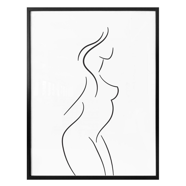 Poster Lineart - Im Profil - WA258520