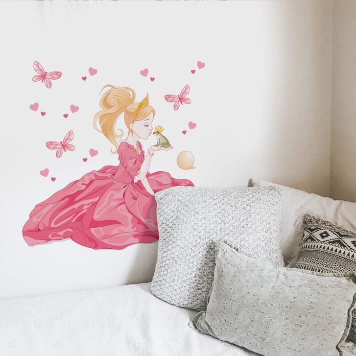 Wandsticker Prinzessin Froschkönig - WA202090
