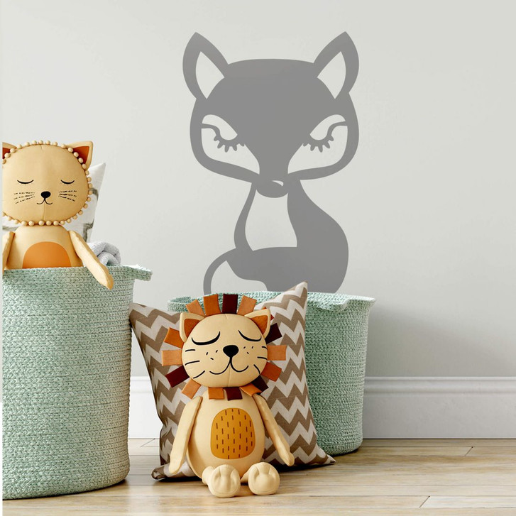 Wandtattoo Fuchs sitzend - WA312389
