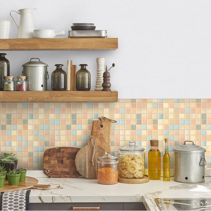 Fliesendekofolie Pienza - selbstklebend - WA231389