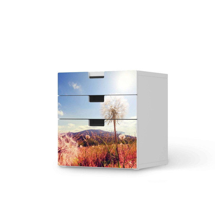Folie IKEA Stuva / Malad Kommode - 3 Schubladen - Dandelion - CR105995