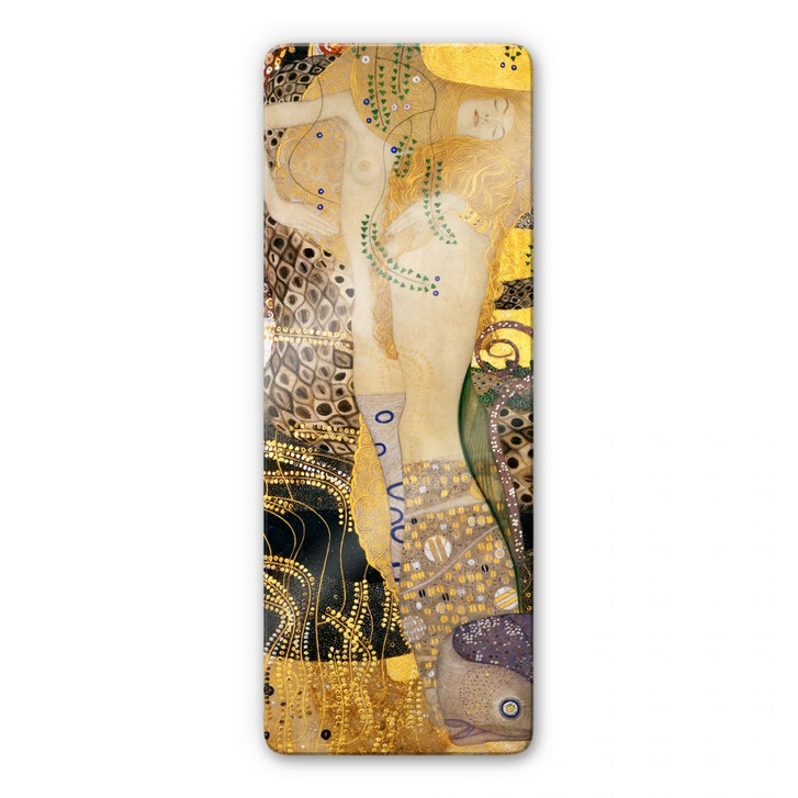Glasbild Klimt - Wasserschlangen I. - WA124161