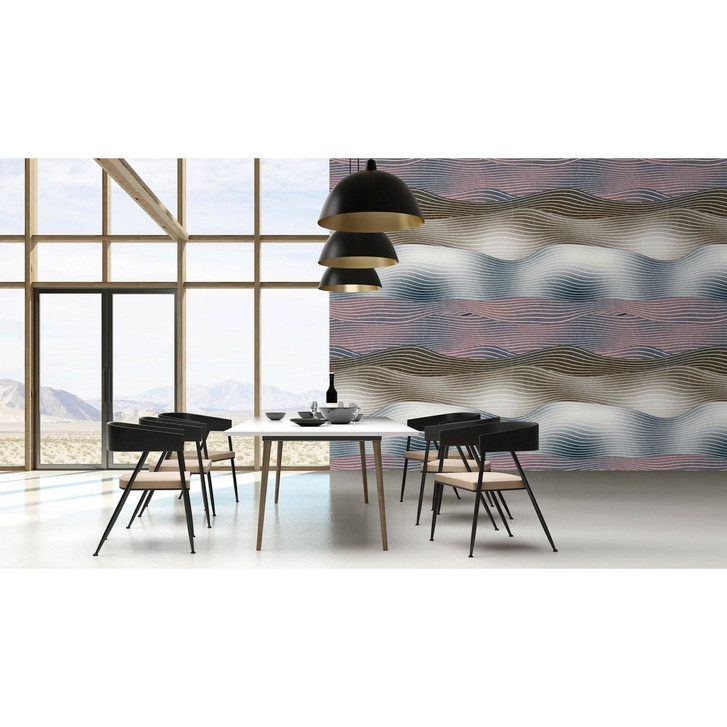 Livingwalls Fototapete Walls by Patel 3 Space 2 braun, blau, weiss - WA328055