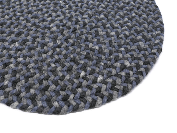 Olbia Rondo Handwebteppich Rund in 9002 - TS501341