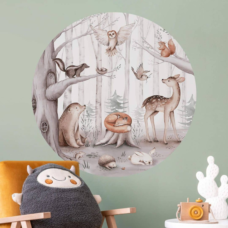 Wandtattoo Kinderzimmer Kvilis Ø 100cm - RS102880