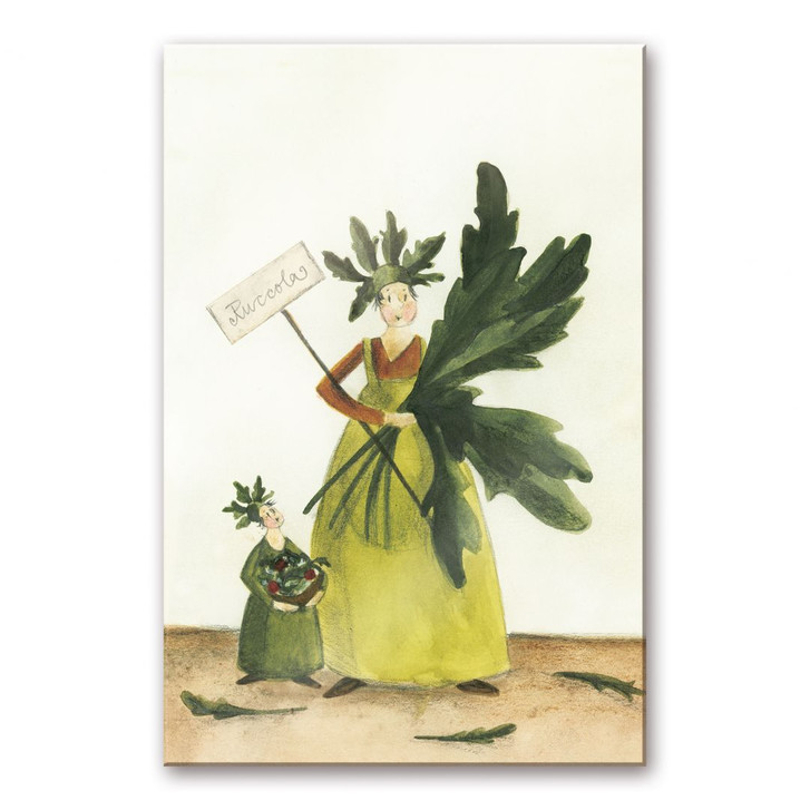 Acrylglasbild Leffler - Ruccolamädchen - WA109480