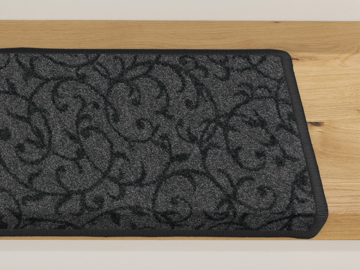 Bijou Home & Office Floral  Stufenmatte Rechteckig Wunschmass in Anthrazit - TS503266