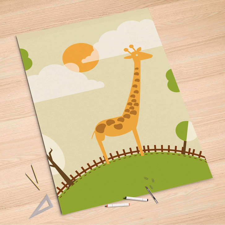 Folienbogen (100x150cm) - Mountain Giraffe - CR106220