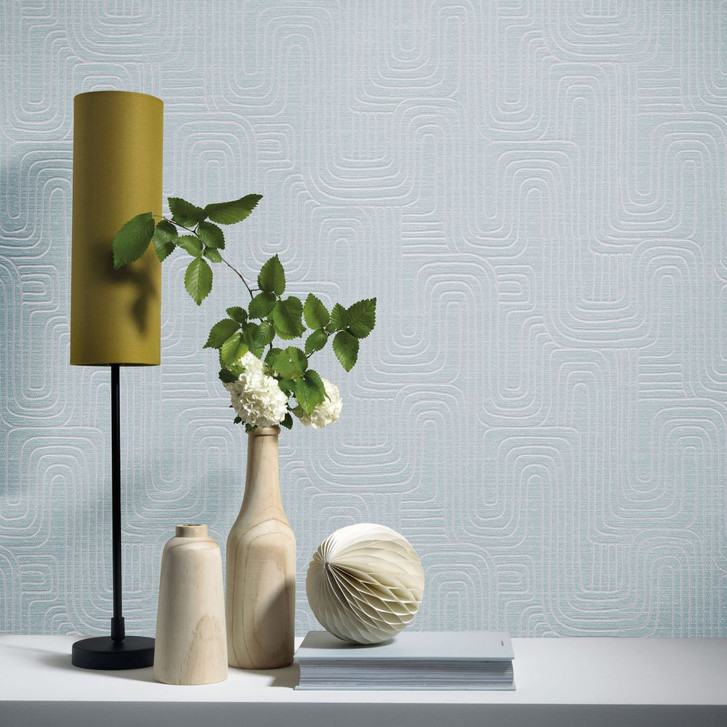 Grafiktapete Opus grün - WA481574