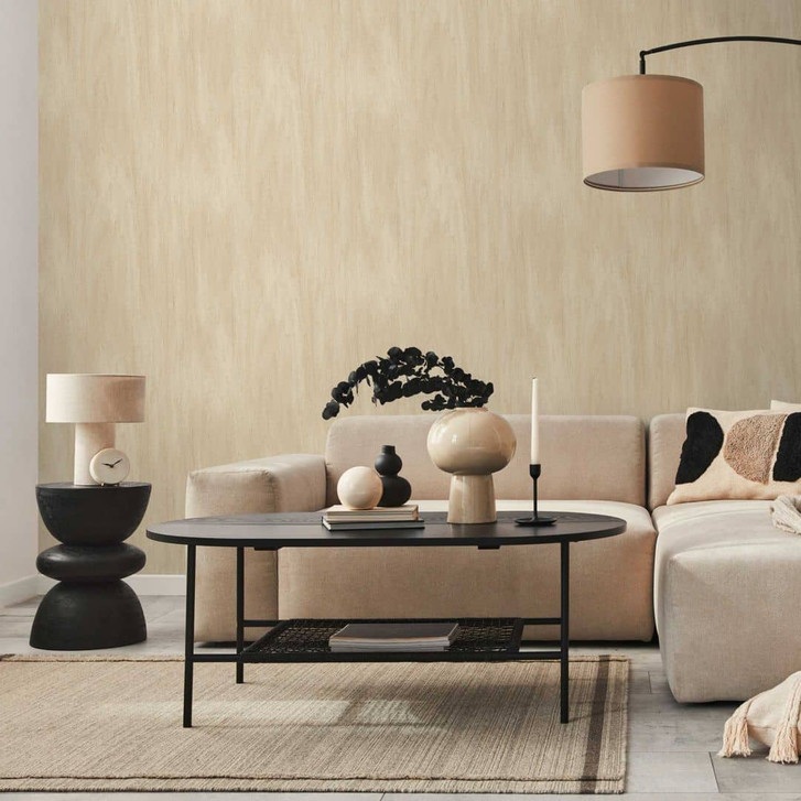 Holzoptik-Tapete in Beige – Moderne Vliestapete mit natürlicher Struktur - WA456558