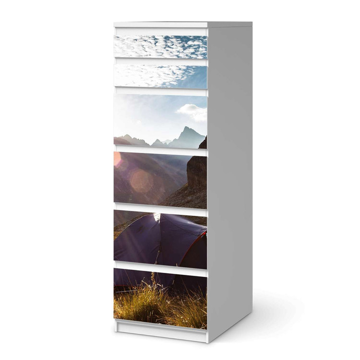 Klebefolie IKEA Malm Kommode 6 Schubladen (schmal) - Into the Wild - CR111654