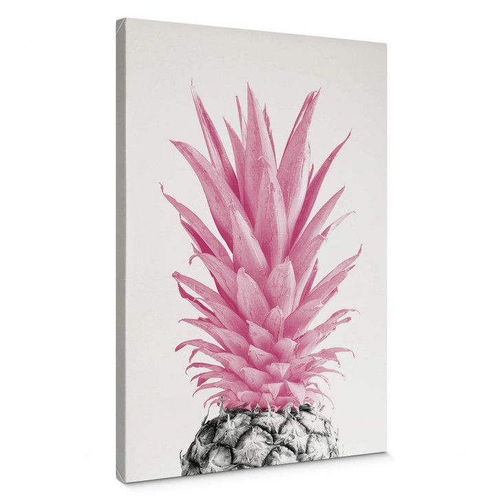 Leinwandbild Pinke Ananas - 1X Studio - WA402437