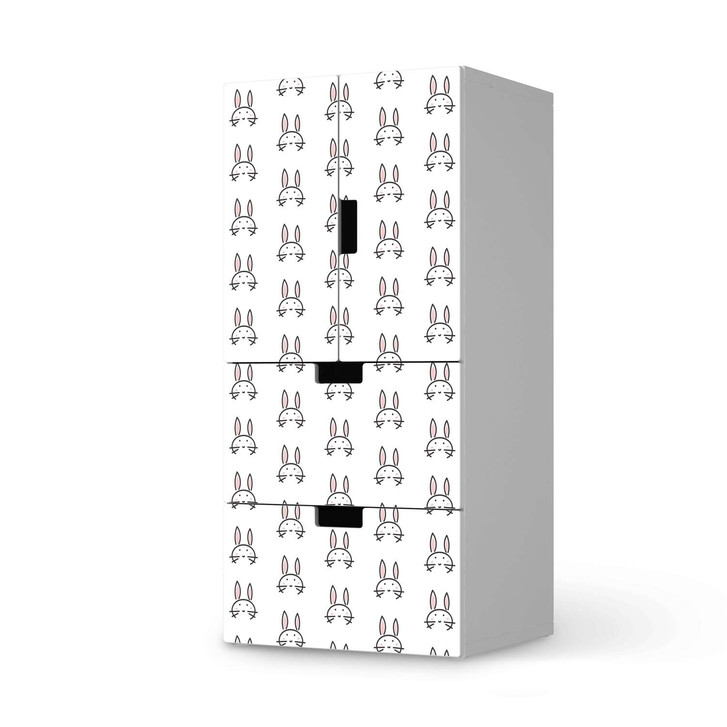 Möbelfolie IKEA Stuva / Malad - 2 Schubladen und 2 kleine Türen - Hoppel - CR117092