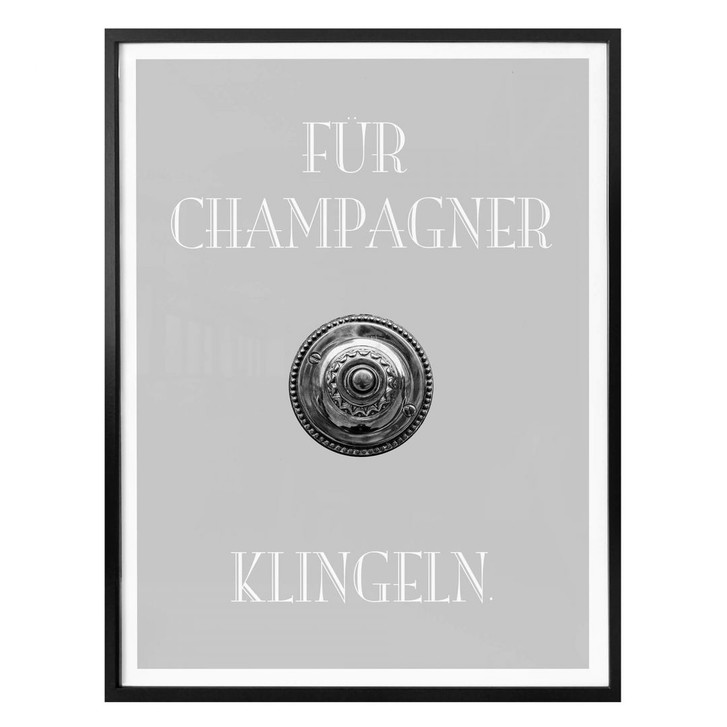 Poster Für Champagner klingeln - WA160939