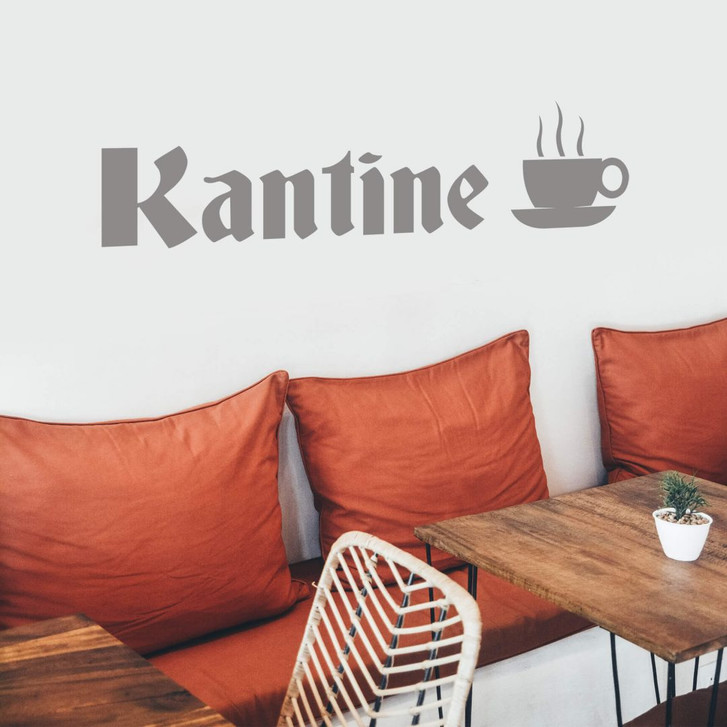 Wandtattoo Kantine - WA213123
