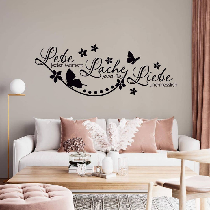 Wandtattoo Lebe jeden Moment... 2 - WA213881