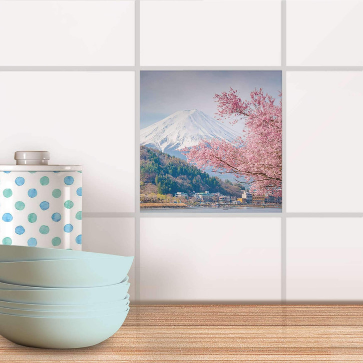 Fliesenaufkleber - Mount Fuji - CR101068