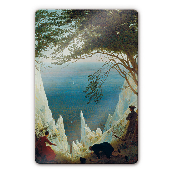 Glasbild Friedrich - Die Kreidefelsen von Rügen - WA123138