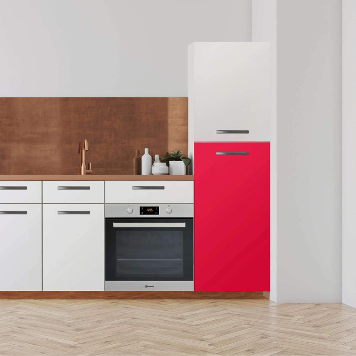 Klebefolie - Hochschrank (60x120cm) - Rot Light - CR110593