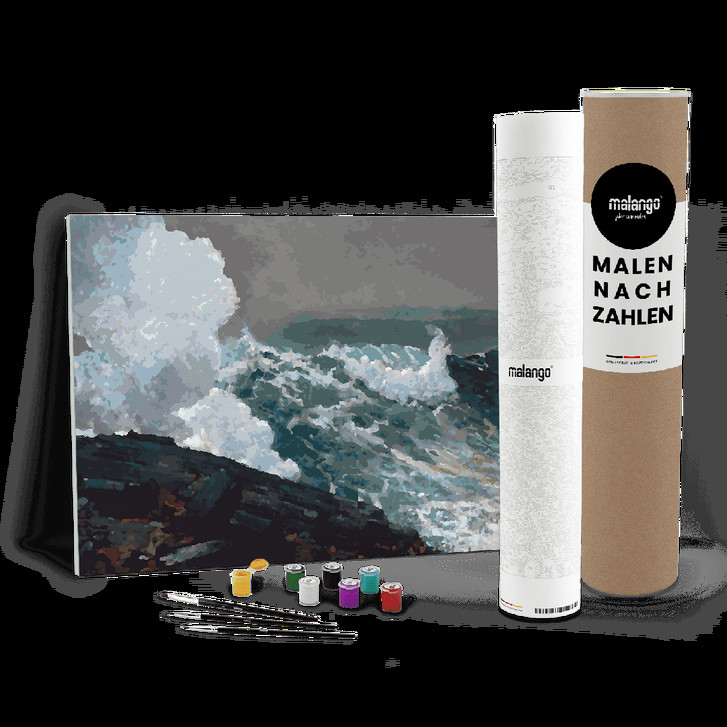 Malen nach Zahlen Leinwandbild - Homer - Northeaster - WA447932