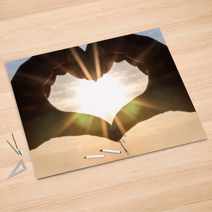 Folienbogen (150x100cm) - Sunny Heart - CR106703