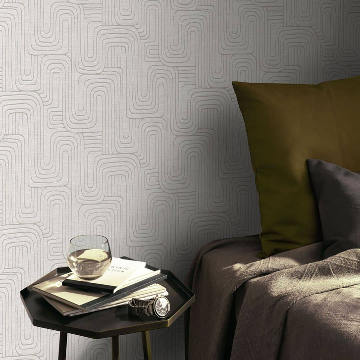 Grafiktapete Opus beige - WA481569