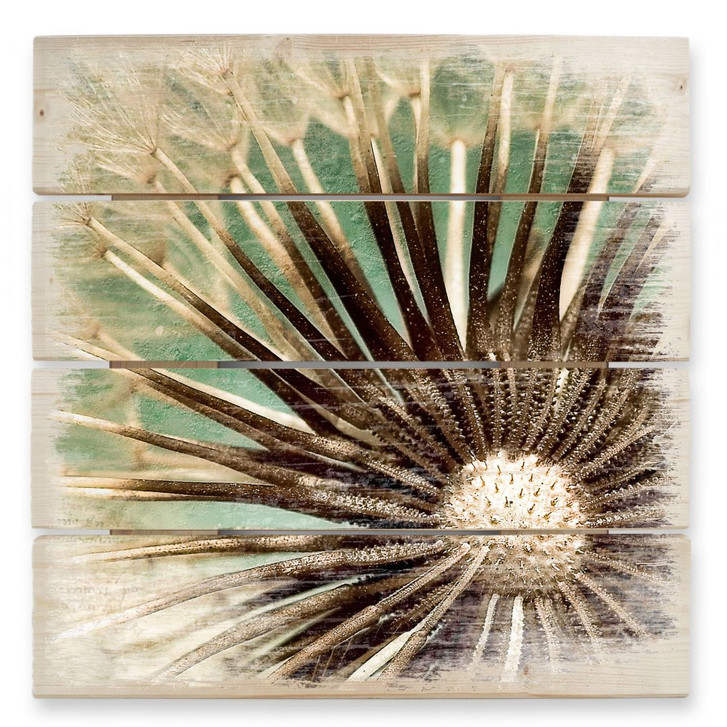 Holzbild Pusteblumen-Poesie - 40 x 41.5 cm - WA132384