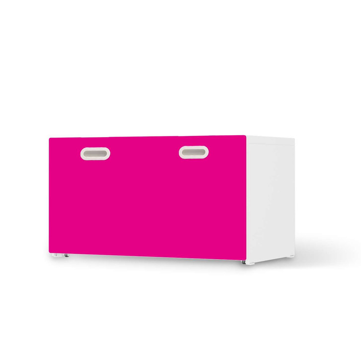 Möbelfolie IKEA Stuva / Fritids Bank mit Kasten - Pink Dark - CR117741