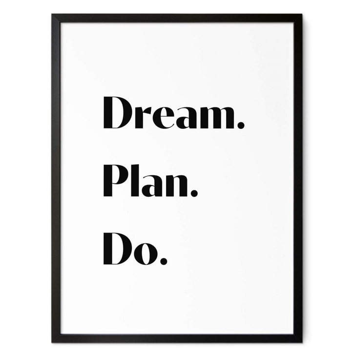Poster 1X Studio - Dream Plan Do - WA348516