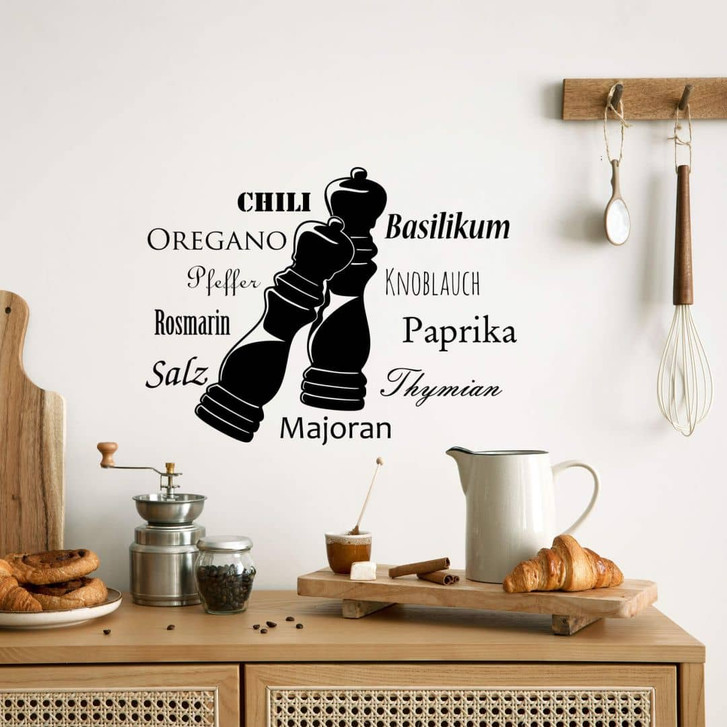 Wandtattoo Gewürzmühle - WA210866