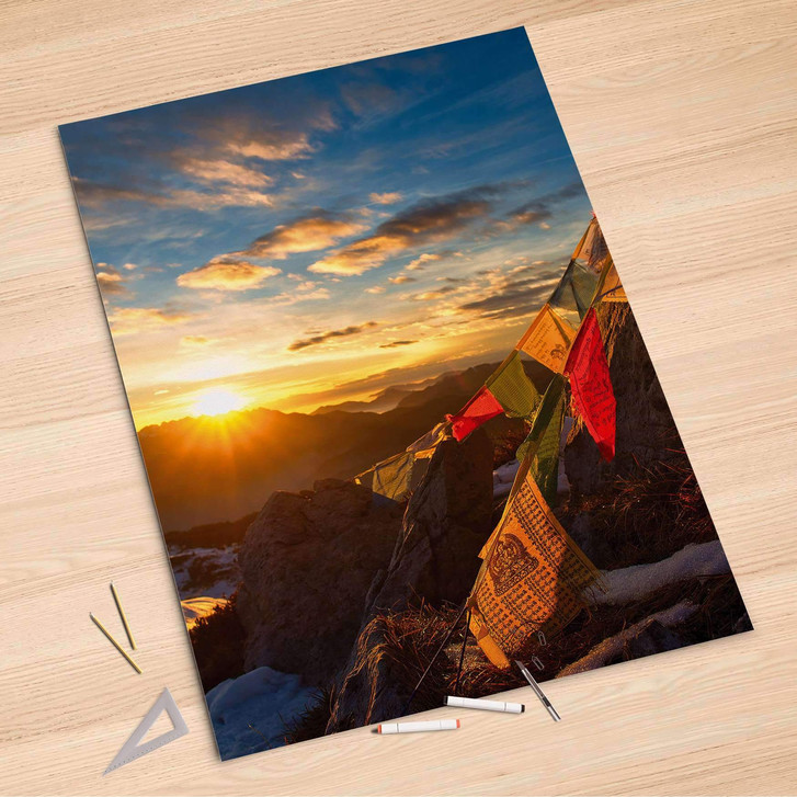 Folienbogen (100x150cm) - Tibet - CR106293