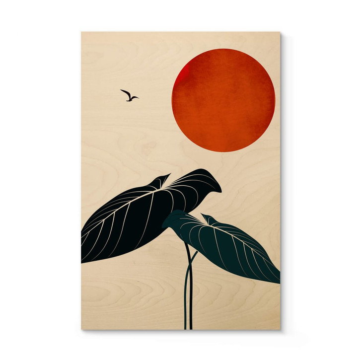 Holzbild Kubistika - Träume in der Nacht - WA333009