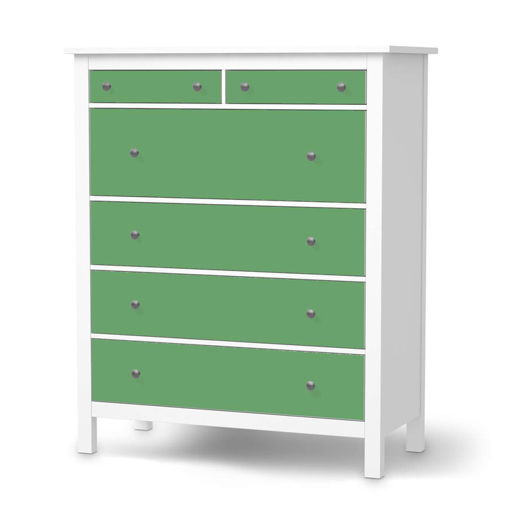 Klebefolie IKEA Hemnes Kommode 6 Schubladen - Grün Light - CR111370