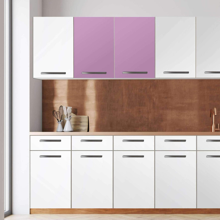 Klebefolie - Wandschrank 80cm Breite - Flieder Light - CR108910