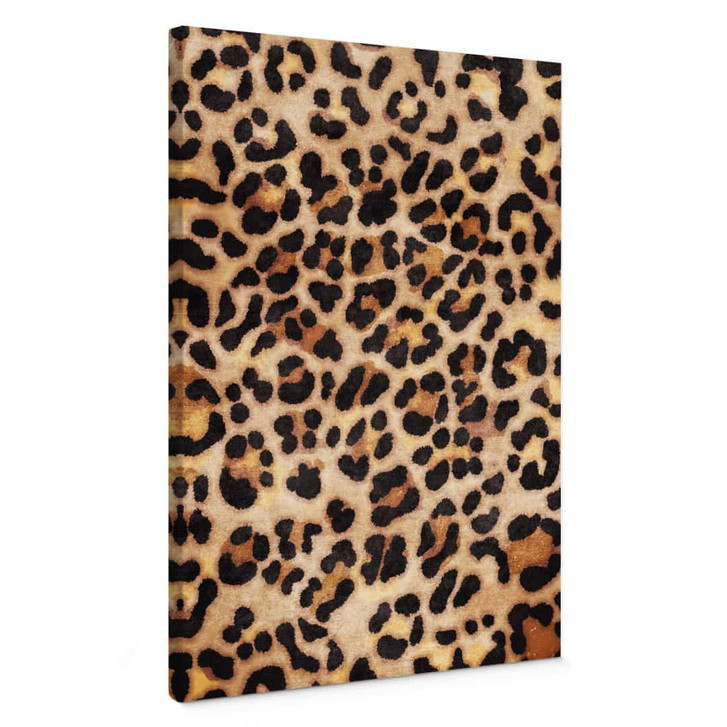 Leinwandbild Wilder Leopard - Animal Print - Tunaboylu - WA472437