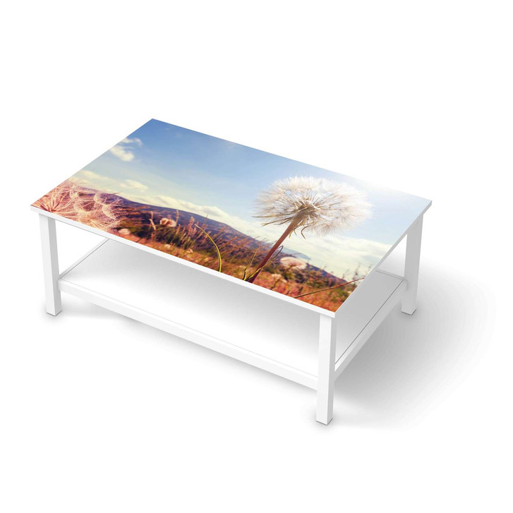 Möbelfolie IKEA Hemnes Tisch 118x75cm - Dandelion - CR114938