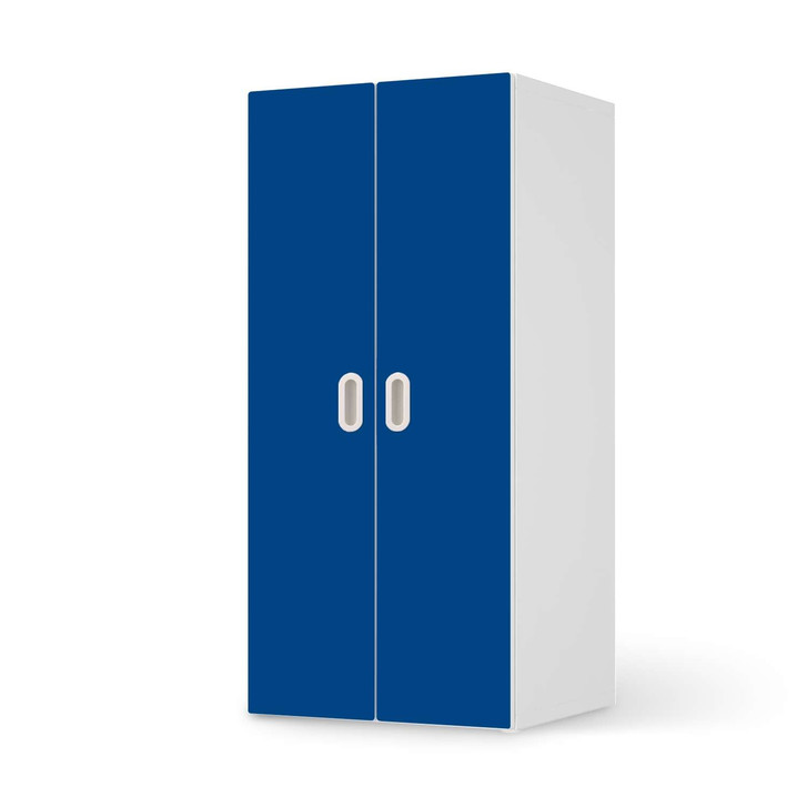 Möbelfolie IKEA Stuva / Fritids Schrank - 2 grosse Türen - Blau Dark - CR117795