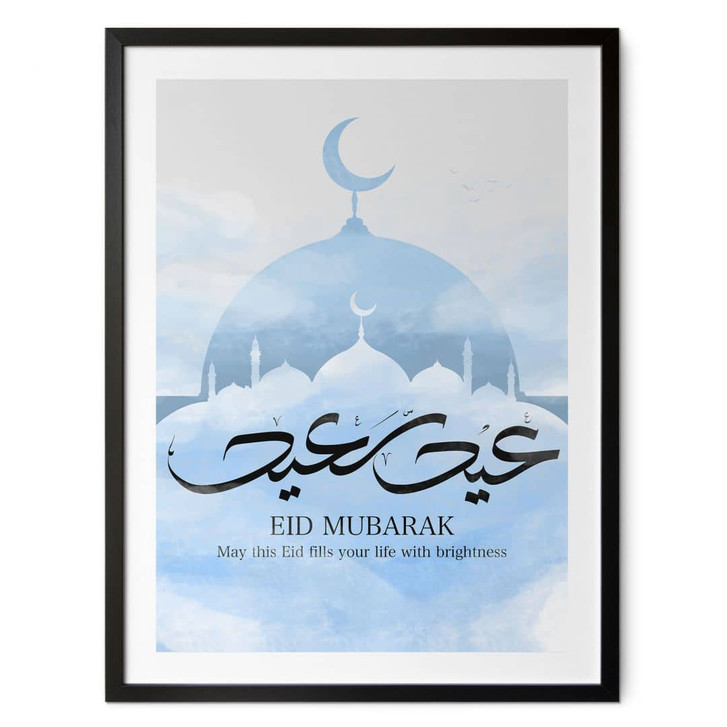 Poster Eid Mubarak Moschee | Ramadan Poster - WA437370