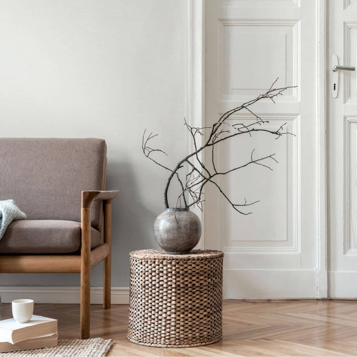 Unitapete mit Struktur Weiss – Schlichte Vliestapete einfarbig - WA465458