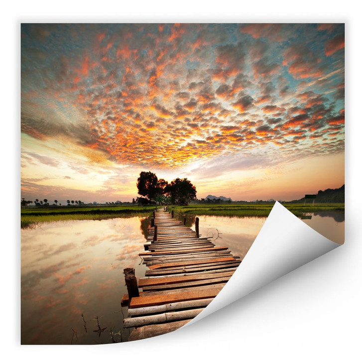 Wallprint To the other Side - quadratisch - WA189732