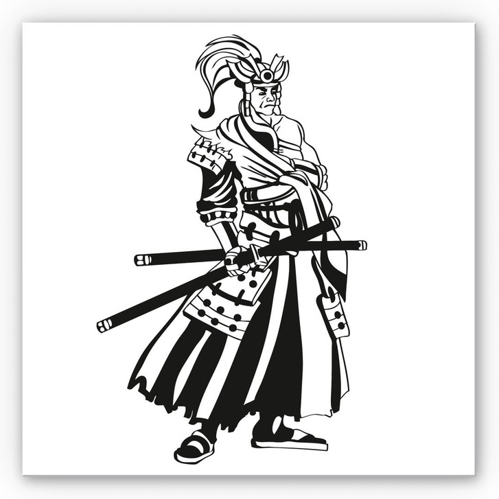 Wandbild Japanischer Samurai - WA193144