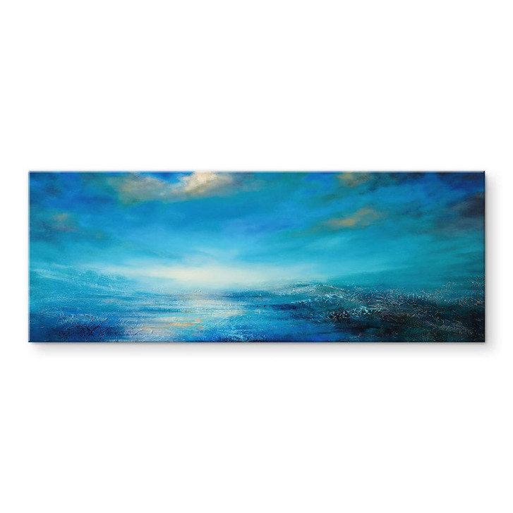 Acrylglasbild Endlose Weite in Blau - Schmucker - Panorama - WA506162