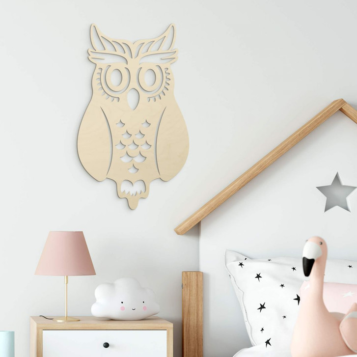 Holzkunst Pappel - Eule - WA253587