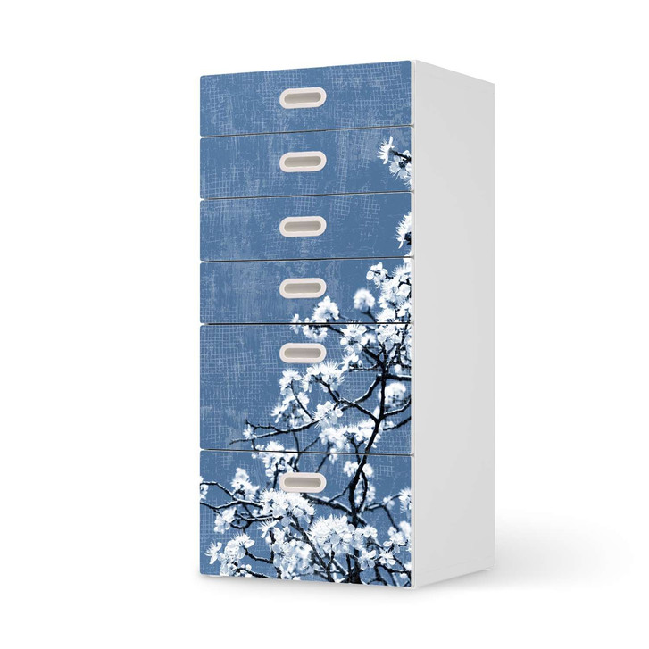 Klebefolie IKEA Stuva / Fritids Kommode - 6 Schubladen - Spring Tree - CR110242