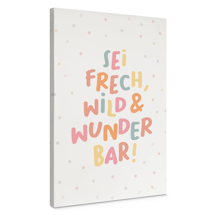 Leinwandbild - Affirmation 