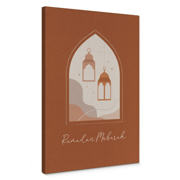 Leinwandbild Ramadan Mubarak Laternen - WA373018