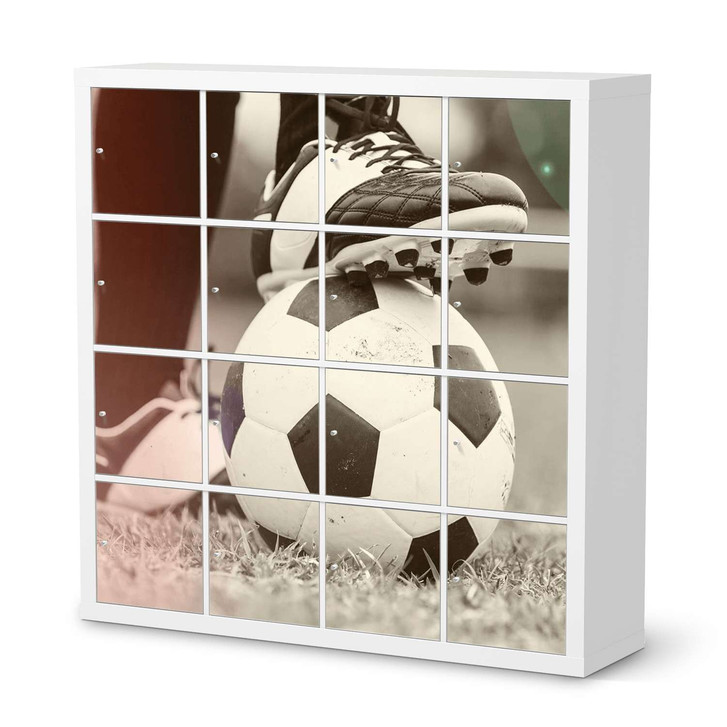 Möbelfolie IKEA Expedit Regal 16 Türen - Kick it - CR118095