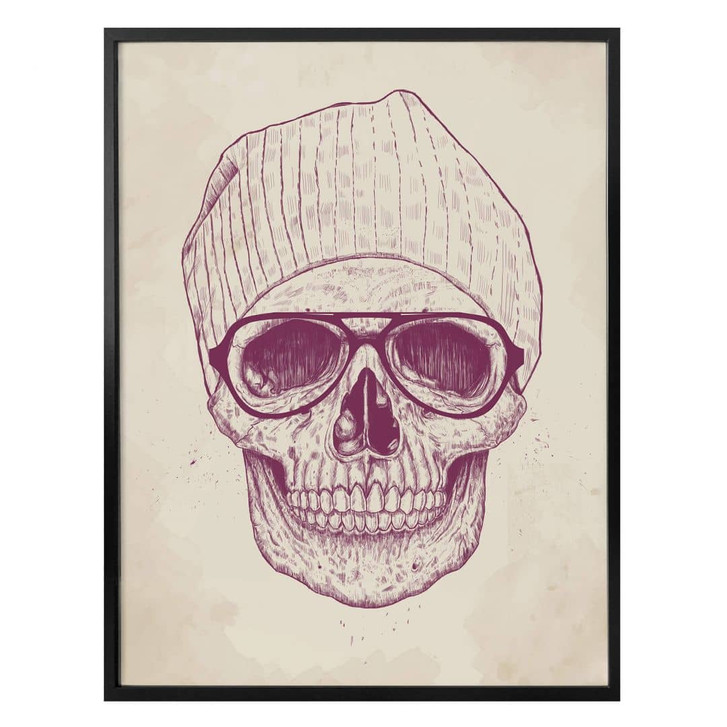 Poster Solti - Cooler Schädel - WA318394